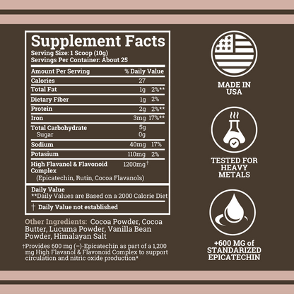 High-flavanol cocoa